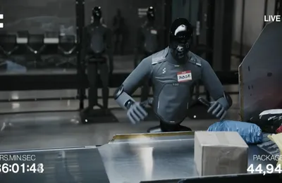 Figure 03 Humanoid Robot Sorting Packages, Working Continuously for 36 Hours